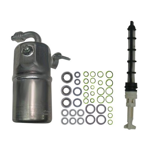 A/C Receiver Drier Kit - Compatible with 1999 - 2007 Chevy Silverado 1500 4.3L V6 2000 2001 2002 2003 2004 2005 2006
