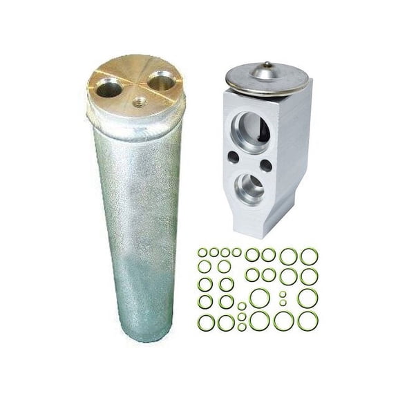 A/C Receiver Drier Kit - Compatible with 2011 - 2016 Nissan 370Z 3.7L V6 2012 2013 2014 2015