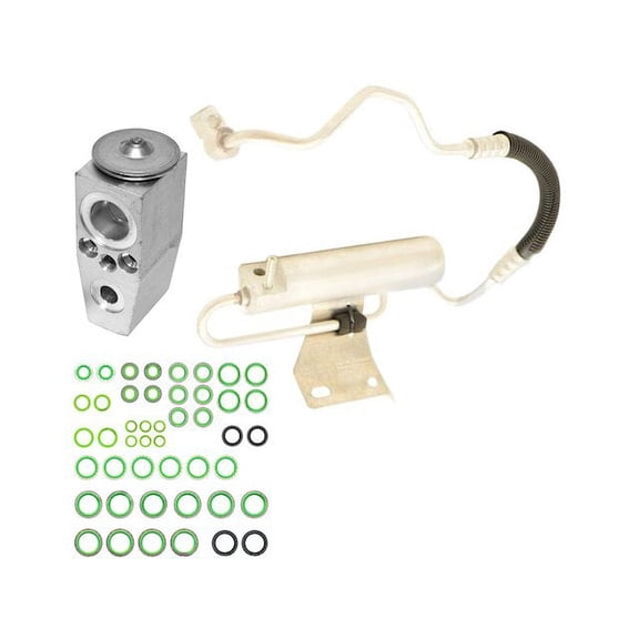 A/C Receiver Drier Kit - Compatible with 2012 - 2018 Dodge Journey 2.4L 4-Cylinder 2013 2014 2015 2016 2017