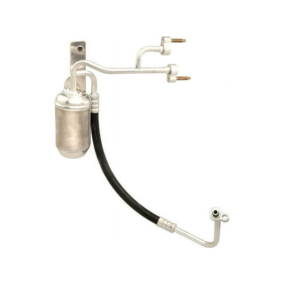 A/C Receiver Drier with Hose Assembly - Compatible with 2003 - 2007 Ford Expedition 2004 2005 2006