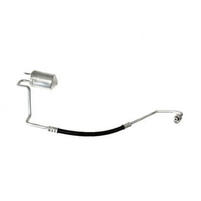 A/C Receiver Drier with Hose Assembly - Compatible with 2012 - 2019 Ford Explorer 2013 2014 2015 2016 2017 2018