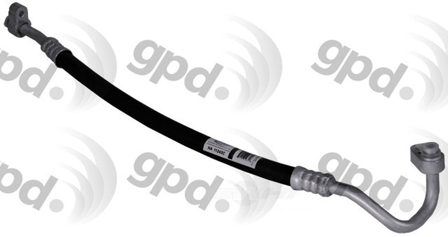 UAC A/C Refrigerant Discharge Hose - HA 11243C, OEM Replacement Hose Assembly