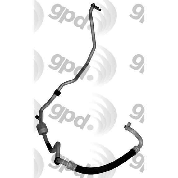 A/C Refrigerant Suction Hose Fits select: 2007-2009 HYUNDAI SANTA FE