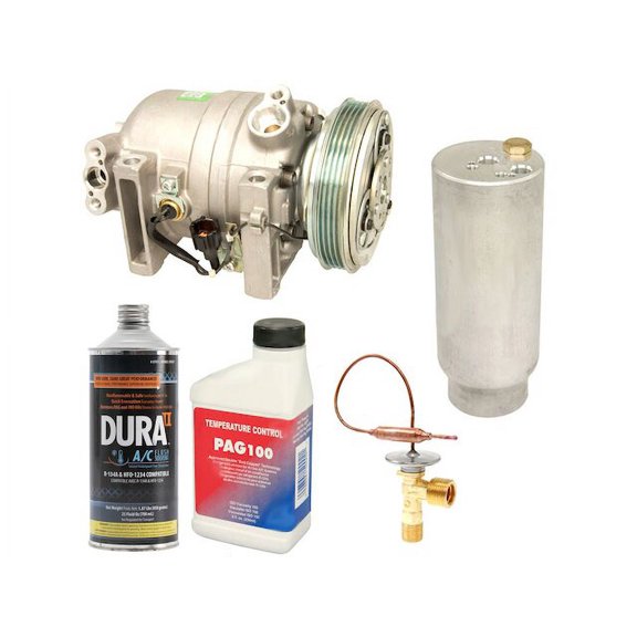 A/C Replacement Kit - Compatible with 2000 - 2001 Nissan Altima 2.4L 4-Cylinder