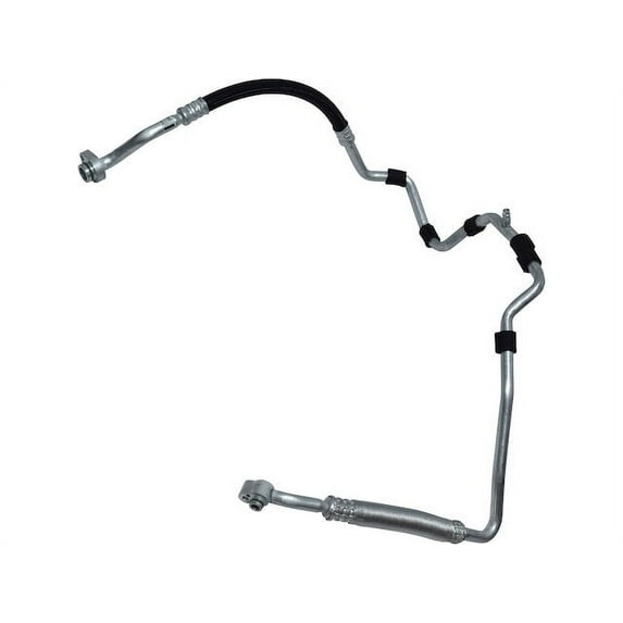 A/C Suction Line Hose Assembly - Compatible with 2011 - 2015 Volkswagen Jetta 2012 2013 2014