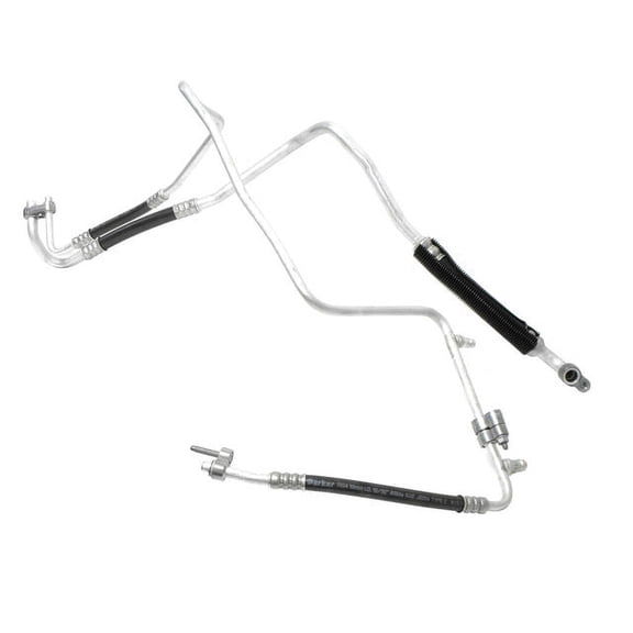 A/C Suction and Liquid Line Hose Assembly - Compatible with 2000 - 2005 Pontiac Bonneville 3.8L V6 L36 VIN K OHV 2001 2002 2003 2004