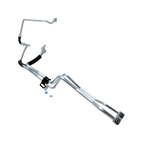 A/C Suction and Liquid Line Hose Assembly - Compatible with 2011 Dodge Avenger 3.6L V6 ERB VIN G FLEX