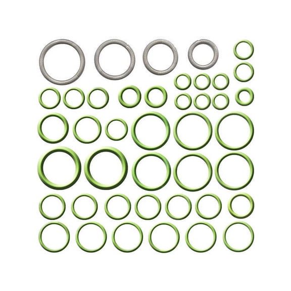 A/C System O-Ring and Gasket Kit - Compatible with 1978 - 1996 Ford Bronco 1979 1980 1981 1982 1983 1984 1985 1986 1987 1988 1989 1990 1991 1992 1993 1994 1995