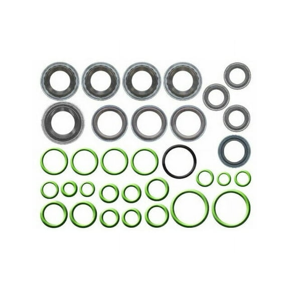 A/C System O-Ring and Gasket Kit - Compatible with 1997 - 2004 Chevy Corvette 5.7L V8 1998 1999 2000 2001 2002 2003
