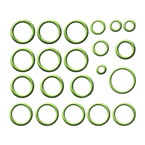 A/C System O-Ring and Gasket Kit - Compatible with 2000 - 2004 Subaru Legacy 2.5L H4 2001 2002 2003