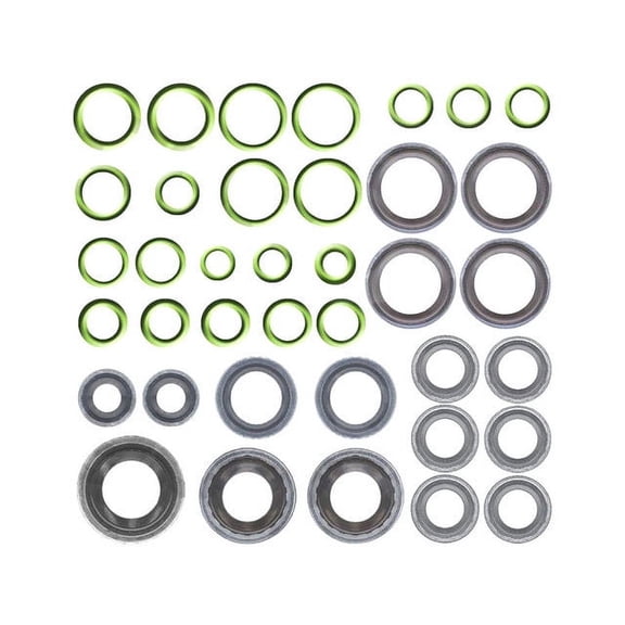 A/C System O-Ring and Gasket Kit - Compatible with 2000 - 2011 GMC Yukon XL 1500 2001 2002 2003 2004 2005 2006 2007 2008 2009 2010