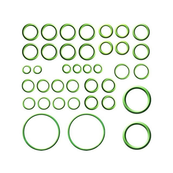 A/C System O-Ring and Gasket Kit - Compatible with 2007 - 2013 Suzuki SX4 2.0L 4-Cylinder 2008 2009 2010 2011 2012
