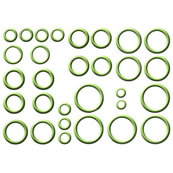 A/C System O-Ring and Gasket Kit - Compatible with 2008 - 2013 INFINITI G37 3.7L V6 2009 2010 2011 2012