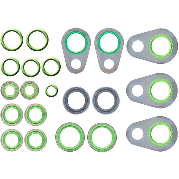 A/C System O-Ring and Gasket Kit - Compatible with 2010 - 2014 Ford Mustang 2011 2012 2013
