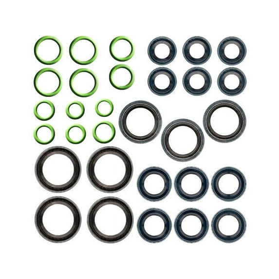 A/C System O-Ring and Gasket Kit - Compatible with 2015 - 2020 Chevy Suburban 2016 2017 2018 2019