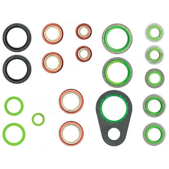 A/C System O-Ring and Gasket Kit - Compatible with 2017 - 2020 Ford F-250 Super Duty 2018 2019