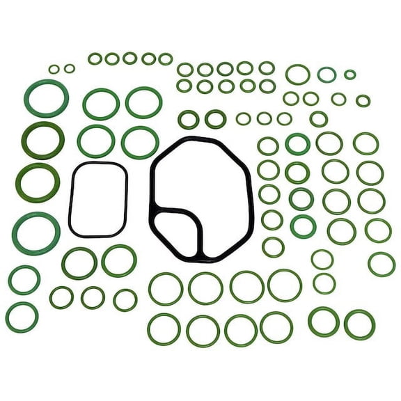 A/C System Seal Kit - Compatible with 1986 - 2006 Mitsubishi Montero 3.8L V6 MFI Electronic 1987 1988 1989 1990 1991 1992 1993 1994 1995 1996 1997 1998 1999 2000 2001 2002 2003 2004 2005