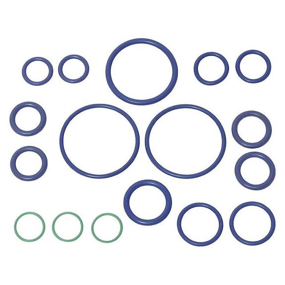 A/C System Seal Kit - Compatible with 2006 - 2019 Volkswagen GTI 2007 2008 2009 2010 2011 2012 2013 2014 2015 2016 2017 2018