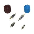 thumbnail image 1 of A/C System Valve Core and Cap Kit - Compatible with 2005 - 2009 Jaguar Super V8 Base 2006 2007 2008, 1 of 2