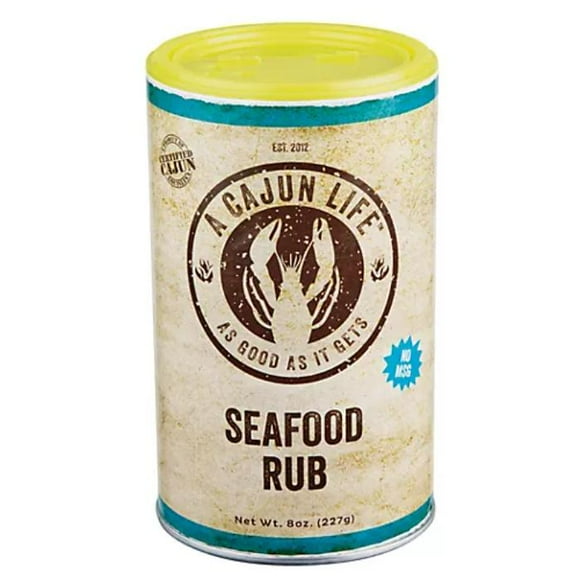 A CAJUN LIFE - Seafood Rub 8OZ ( Pack of 6)