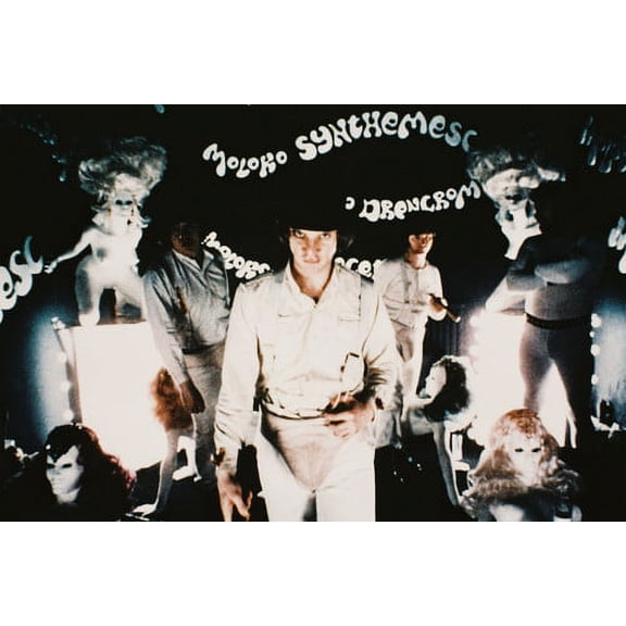 A CLOCKWORK ORANGE COL 24X36 POSTER MCDOWELL & DROOGS