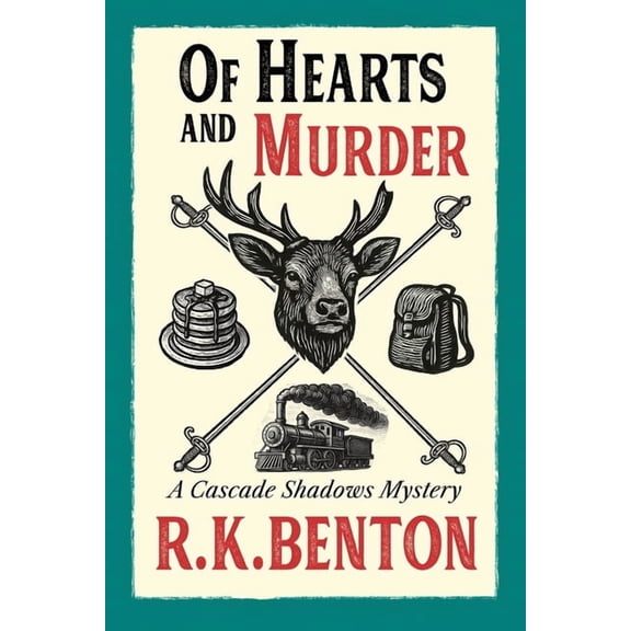 Cal Walker Mysteries Of Hearts and Murder: A Cascade Shadows Mystery, Book 1, (Paperback)