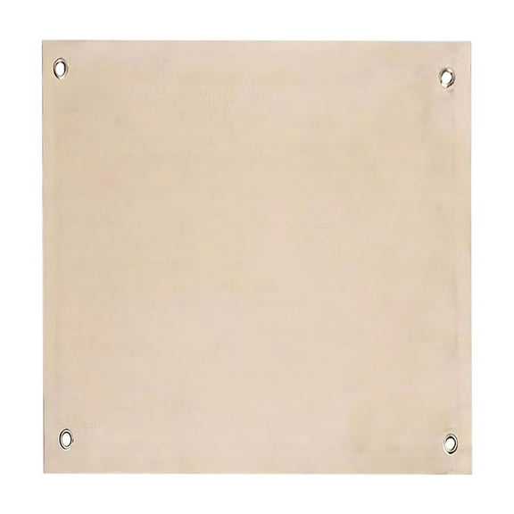 A Camping Fire Mat Insulation Flame Retardant High Temperature Fiberglass Fire Blanket Size 11.8X11.8 Inches For Outdoor Camping