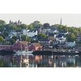 thumbnail image 1 of A Canadian Port Town On Mahone Bay - Lunenburg Nova Scotia Canada Poster Print, 19 x 12, 1 of 1