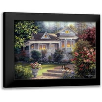 A Canine Sanctuary 14x12 Black Modern Framed Museum Art Print Titled - Boehme, Nicky