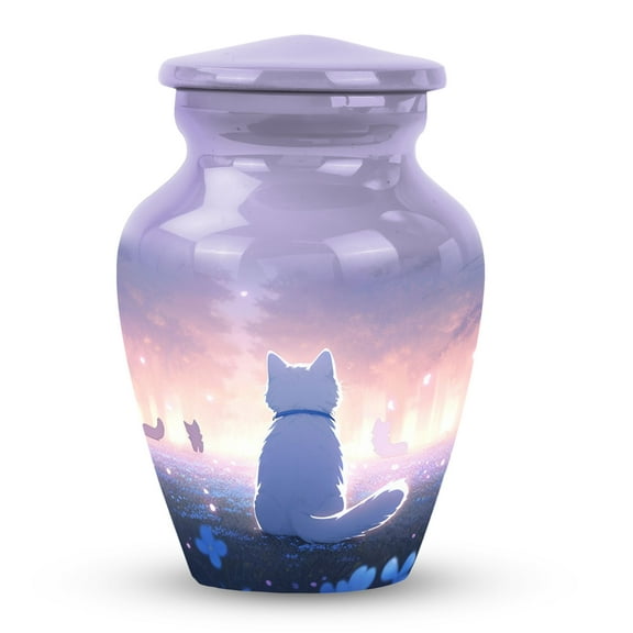 A Canine's Dream In The Enchanted Forest Burial Urns For Human Ashes - Small Urns For Human Ashes Adult Male - Funeral Ashes Memorial - Funeral Urns For Adult Ashes Women (Size -3inch,1pcs)