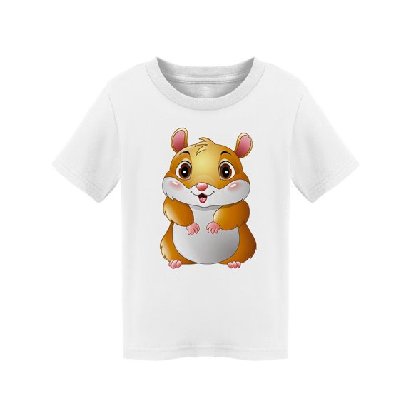 A Cartoon Smiling Hamster T-Shirt Toddler -Image by Shutterstock, 3 Toddler