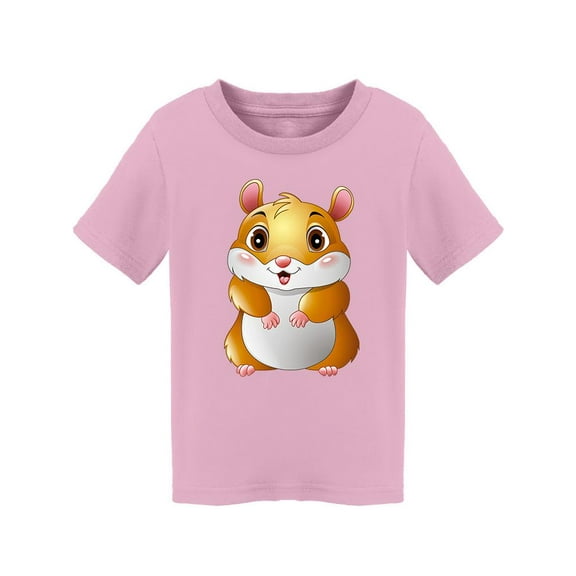 A Cartoon Smiling Hamster T-Shirt Toddler -Image by Shutterstock,  3 Toddler