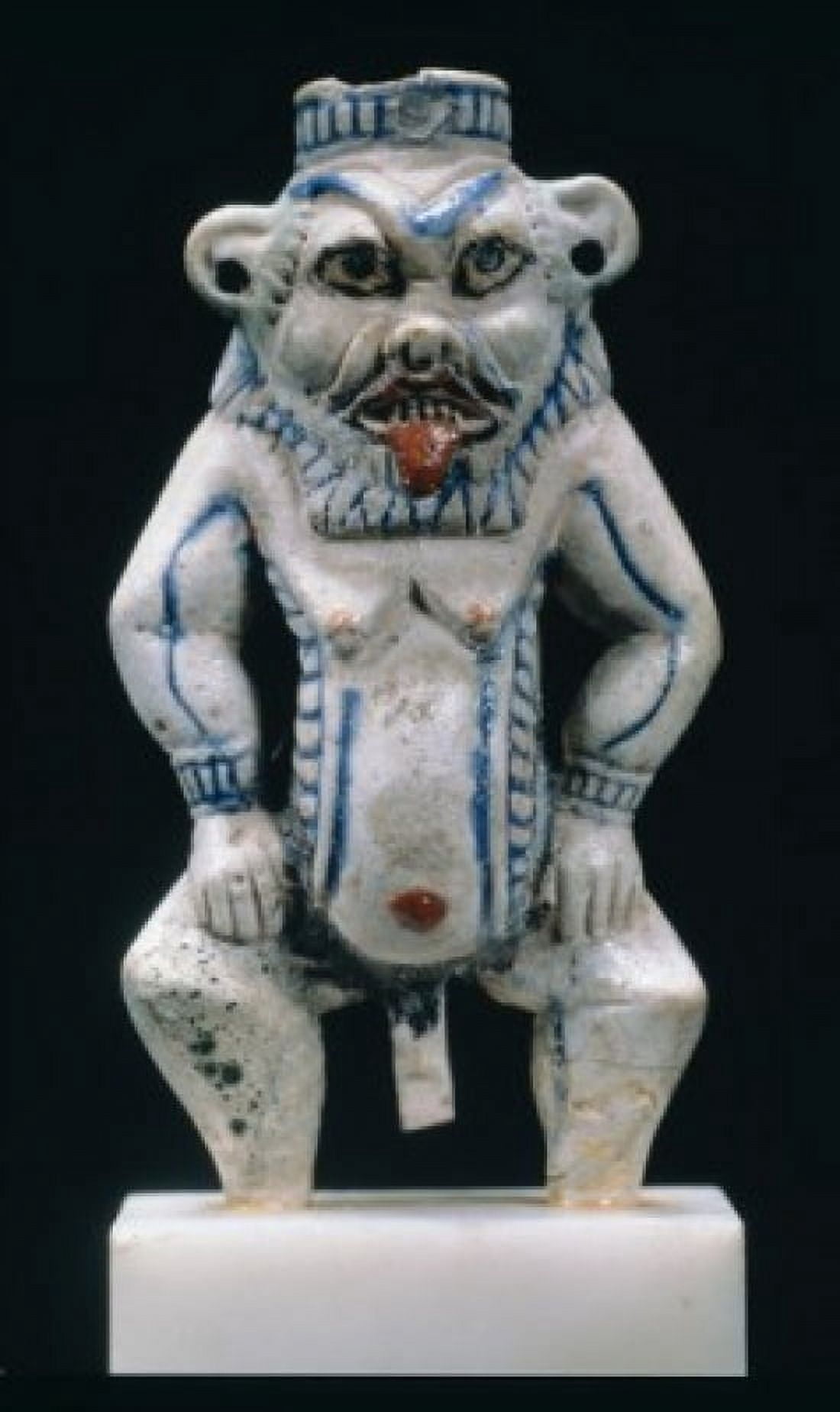 A Case In The Form Of A God Egyptian Art Musee du Louvre Paris France Canvas Art - (18 x 24)