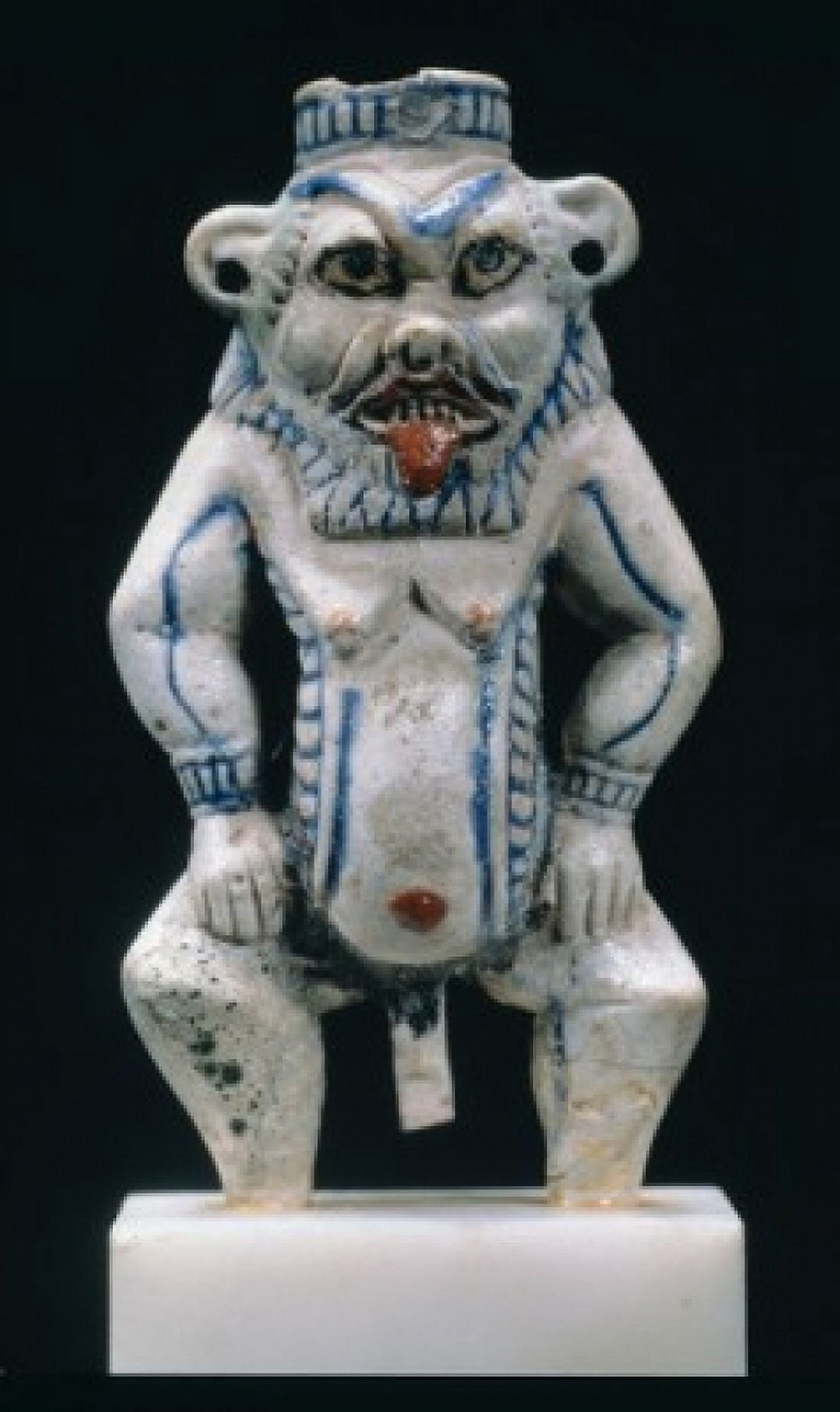 A Case In The Form Of A God Egyptian Art Musee du Louvre Paris France Canvas Art - (24 x 36)