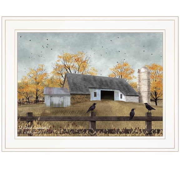 A Casual Conversation By Billy Jacobs Printed Wall Art Wood Multi-Color