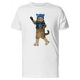 thumbnail image 1 of A Cat In Ice Skates T-Shirt Men -Image by Shutterstock, Male Small, 1 of 2