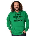 thumbnail image 1 of A Cat Rescued Me Adopted Pet Lovers Hoodie Sweatshirt Women Men Brisco Brands S, 1 of 6