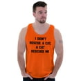 thumbnail image 1 of A Cat Rescued Me Adopted Pet Lovers Tank Top T Shirts Men Women Brisco Brands S, 1 of 6