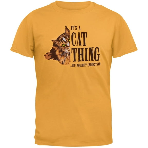 A Cat Thing Adult T-Shirt - Large