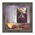 thumbnail image 1 of A Cat's Prayer, Kitty Lover Gift, Cat Paw Prints Picture Frame, 8x8, 6414, 1 of 6