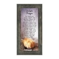 thumbnail image 1 of A Cat's Prayer, Pet Lover Gift, Paw Prints Picture Frame, 4x10, 7412, 1 of 8