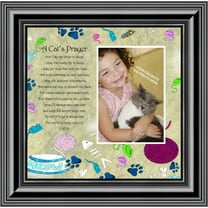A Cats Prayer, Personalized Picture Frame for you with your Pet, 10X10 6765