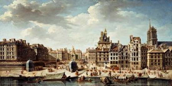 A Celebration in Venice Canvas Art - Baptiste (10 x 20)