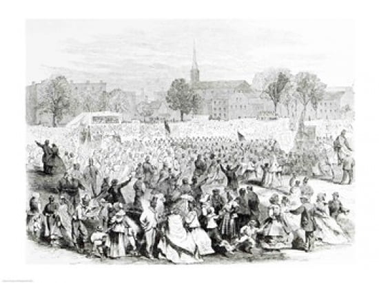 A Celebration of the Abolition of Slavery Canvas Art - (24 x 18)
