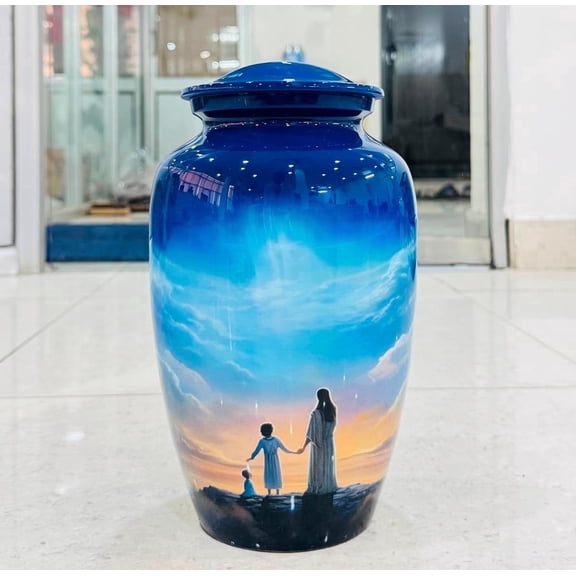 A Celestial Pathway To The Infinite, Urn Keepsakes For Ashes, Small Keepsake Urn