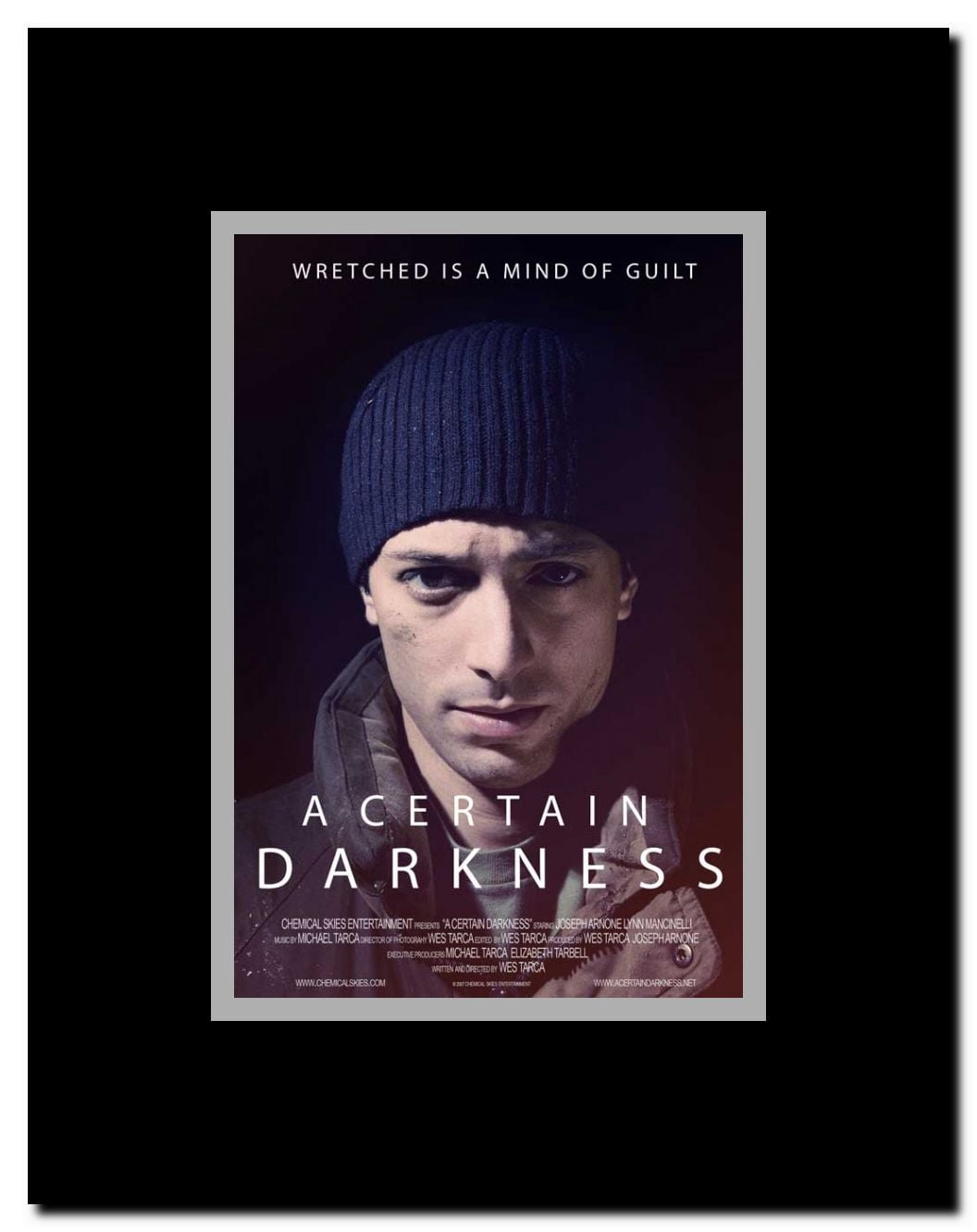 A Certain Darkness Framed Movie Poster