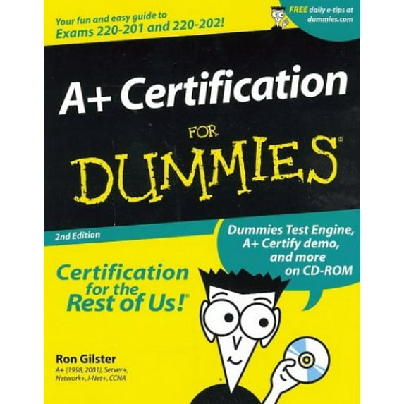 Pre-Owned A+ Certification For Dummies (Paperback) 0764508121 9780764508127