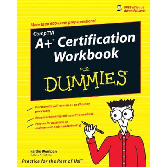 Pre-Owned A+ Certification Workbook for Dummies