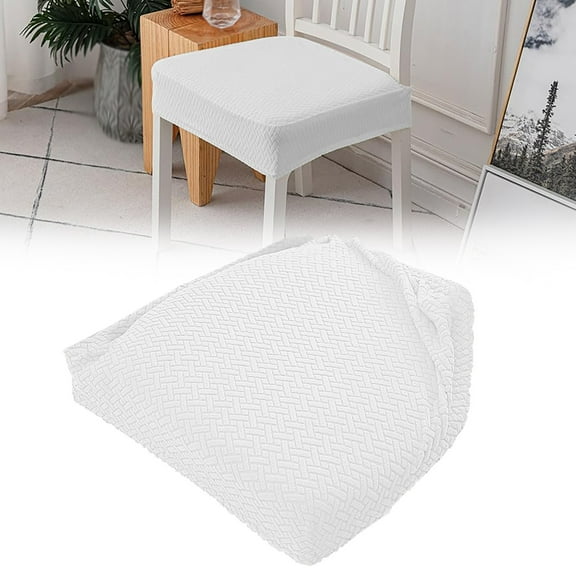 A Chair Cover Seat for Chairs Stylish & Easy Clean Removable Washable for Kitchen Dining Room