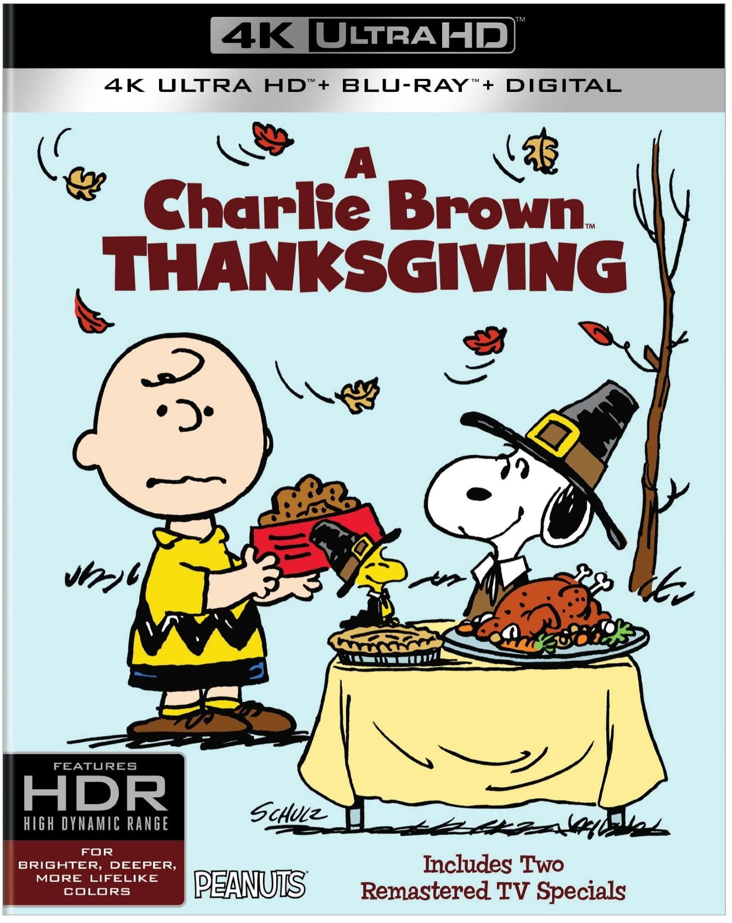 WARNER BROS. A Charlie Brown Thanksgiving (4K Ultra HD + BD) (4K Ultra HD + Blu-ray + Digital HD with UltraViolet) [UHD]